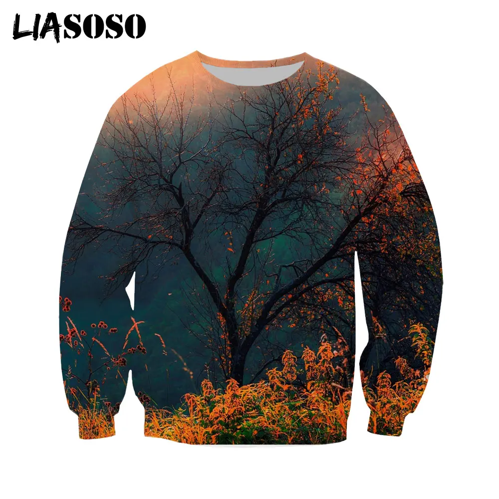 LIASOSO Beautiful T-Shirt Trees 3D Print Men Women Streetwear Harajuku Fashion Shirts Autumn Hoodie Round Neck Funny Top 
LIASOSO Beautiful T-Shirt Trees 3D Print Men Women Streetwear Harajuku Fashion Shirts Autumn Hoodie Round Neck Funny Top