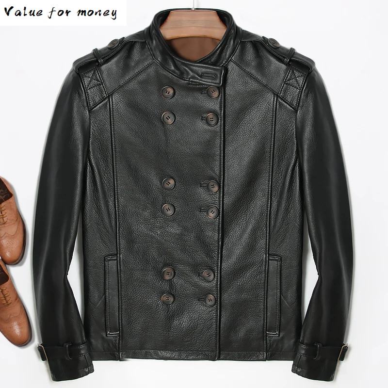 Free man's shipping. cowhide coat,men's 100% genuine leather,new style business jacket.slim plus size,casual coat classic
Free man's shipping. cowhide coat,men's 100% genuine leather,new style business jacket.slim plus size,casual coat classic