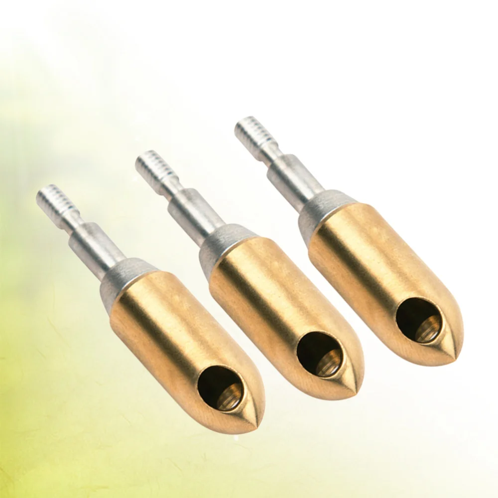 3PCS Copper Whistling Arrowhead Cloud Arrow Alarm Sounding Broadheads Signal Whistle Arrowhead Sturdy Bow Accessories for Outdoo
3PCS Copper Whistling Arrowhead Cloud Arrow Alarm Sounding Broadheads Signal Whistle Arrowhead Sturdy Bow Accessories for Outdoo