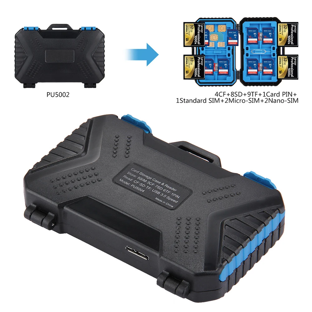 Buckle Closure Portable Large Capacity Shockproof Waterproof Dustproof Camera Accessory 27 Slot Practical Storage Card Case
Buckle Closure Portable Large Capacity Shockproof Waterproof Dustproof Camera Accessory 27 Slot Practical Storage Card Case