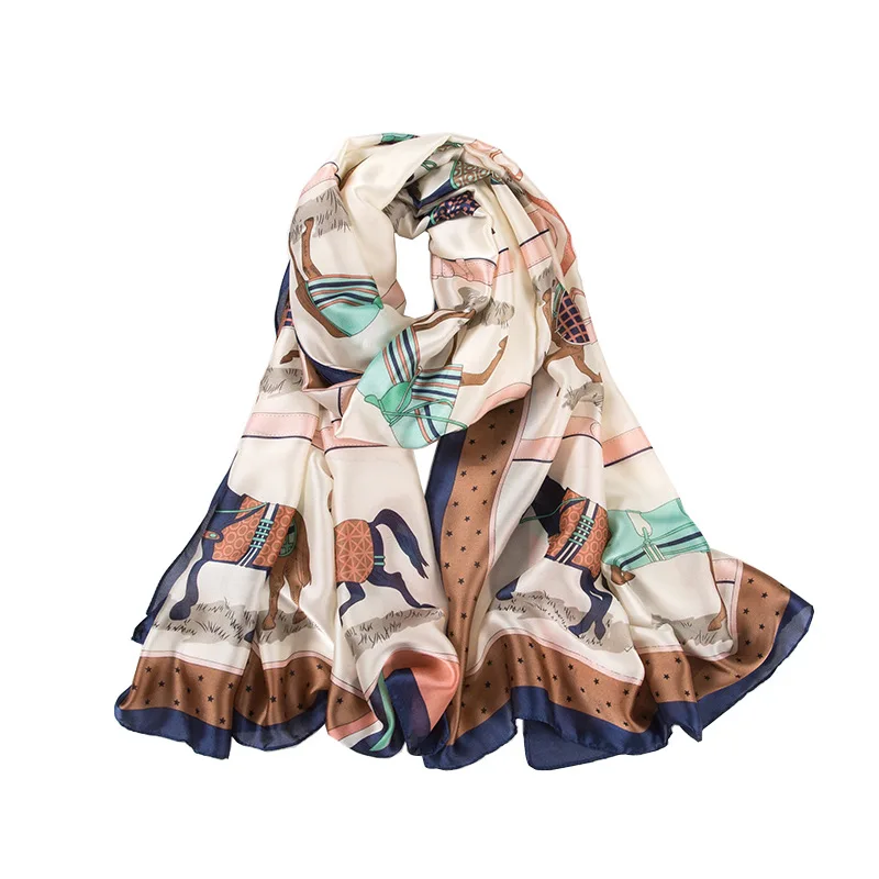 Silk Scarf Women Shawls Wraps Fashion Small Hair Neck Hijabs Foulard Scarves Female Lady bufanda seda mujer echarpe ete soie
Silk Scarf Women Shawls Wraps Fashion Small Hair Neck Hijabs Foulard Scarves Female Lady bufanda seda mujer echarpe ete soie