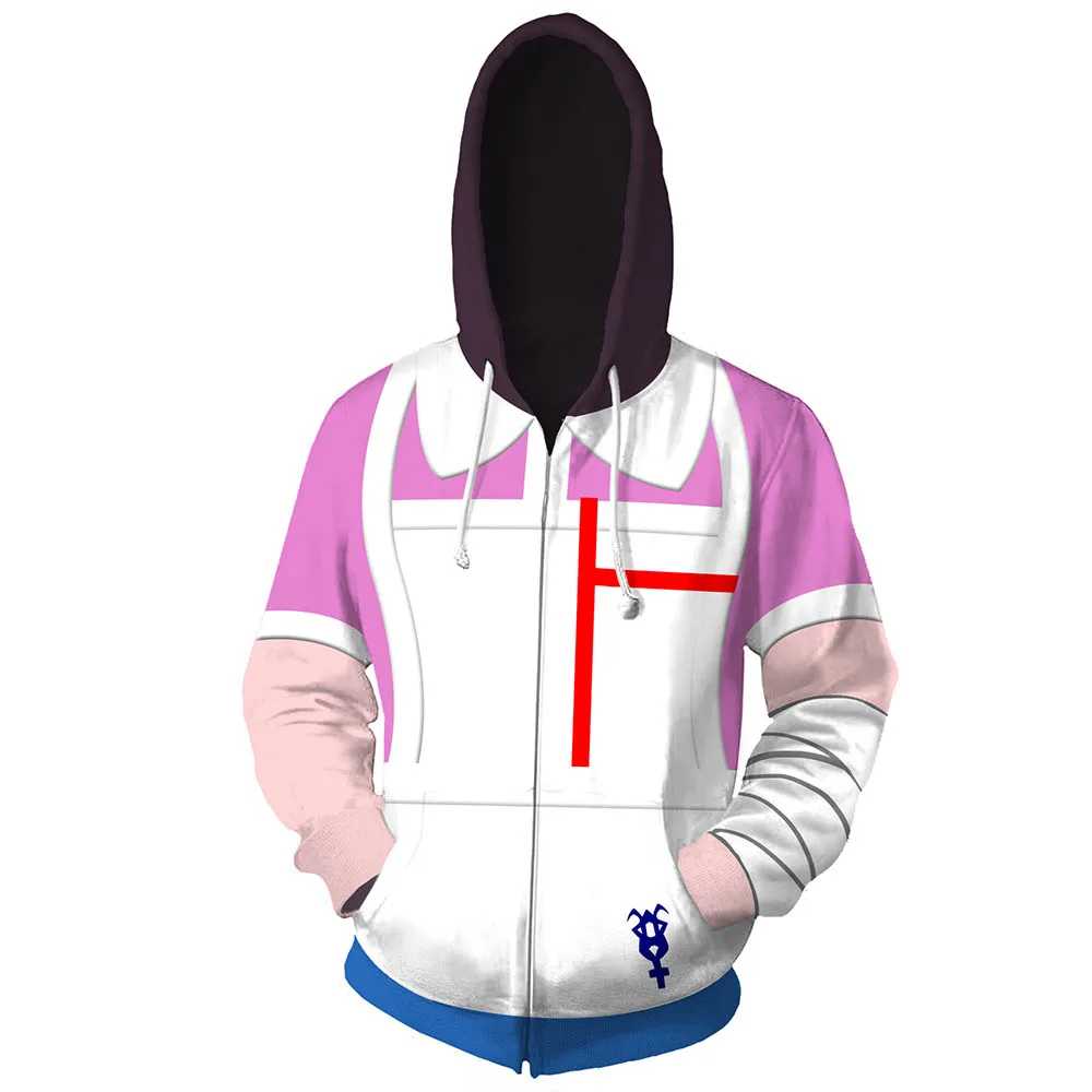 Danganronpa Monokuma Cosplay Costume Anime 3D Printed Hoodie Dangan Ronpa Mioda Ibuki Costume Thin Hoodie
Danganronpa Monokuma Cosplay Costume Anime 3D Printed Hoodie Dangan Ronpa Mioda Ibuki Costume Thin Hoodie