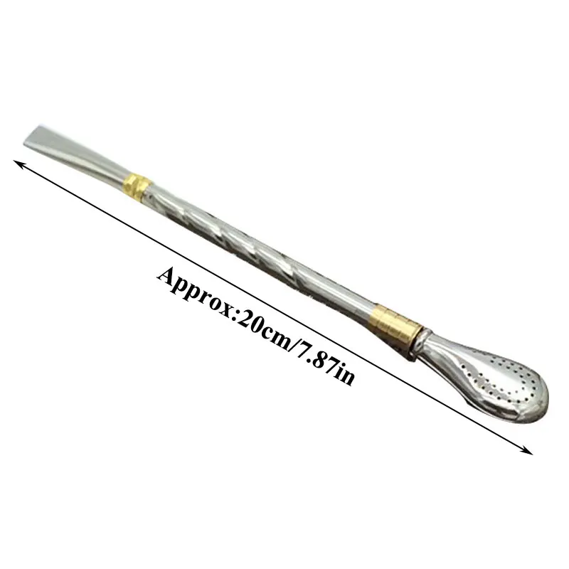 Multifunction Smooth Tea Spoon Portable Reusable Washable Utensils Kitchen Supplies Stainless Steel Filter Drinking Straw Spoon
Multifunction Smooth Tea Spoon Portable Reusable Washable Utensils Kitchen Supplies Stainless Steel Filter Drinking Straw Spoon