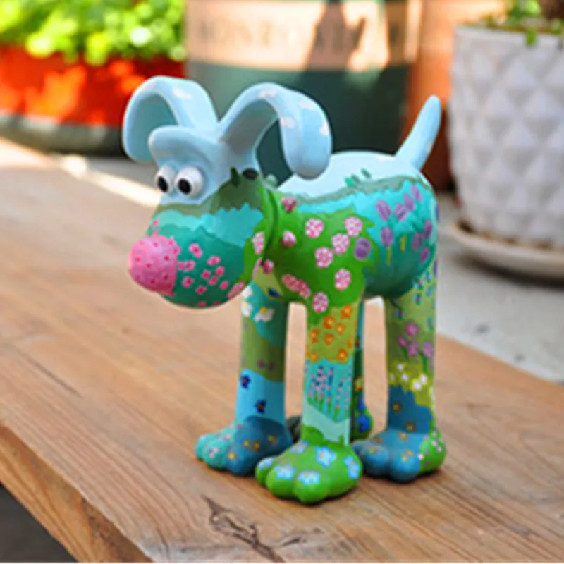 Country Pastorale Handwork Colored Drawing Abstraction Resin Dog Sculpture Children's Bedroom Cartoon Decoration X5469
Country Pastorale Handwork Colored Drawing Abstraction Resin Dog Sculpture Children's Bedroom Cartoon Decoration X5469