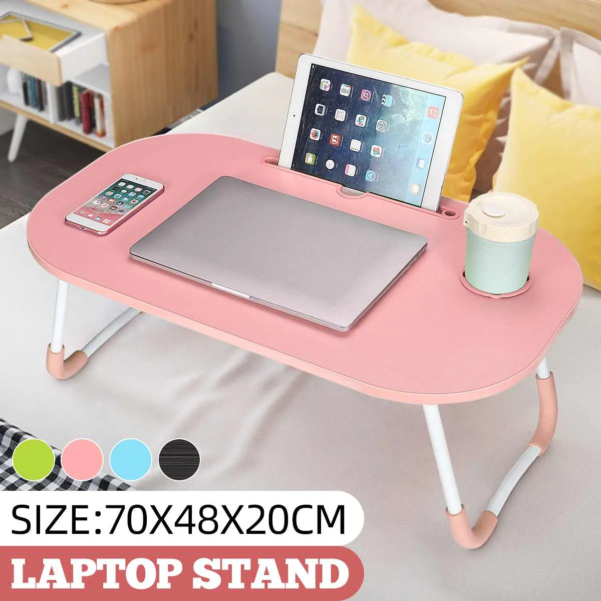 Multifunction Laptop Stand Table Portable Folding Legs Cozy Notebook Desk Tray Sofa Bed Computer Desk Cup Holder Tablet Slots
Multifunction Laptop Stand Table Portable Folding Legs Cozy Notebook Desk Tray Sofa Bed Computer Desk Cup Holder Tablet Slots