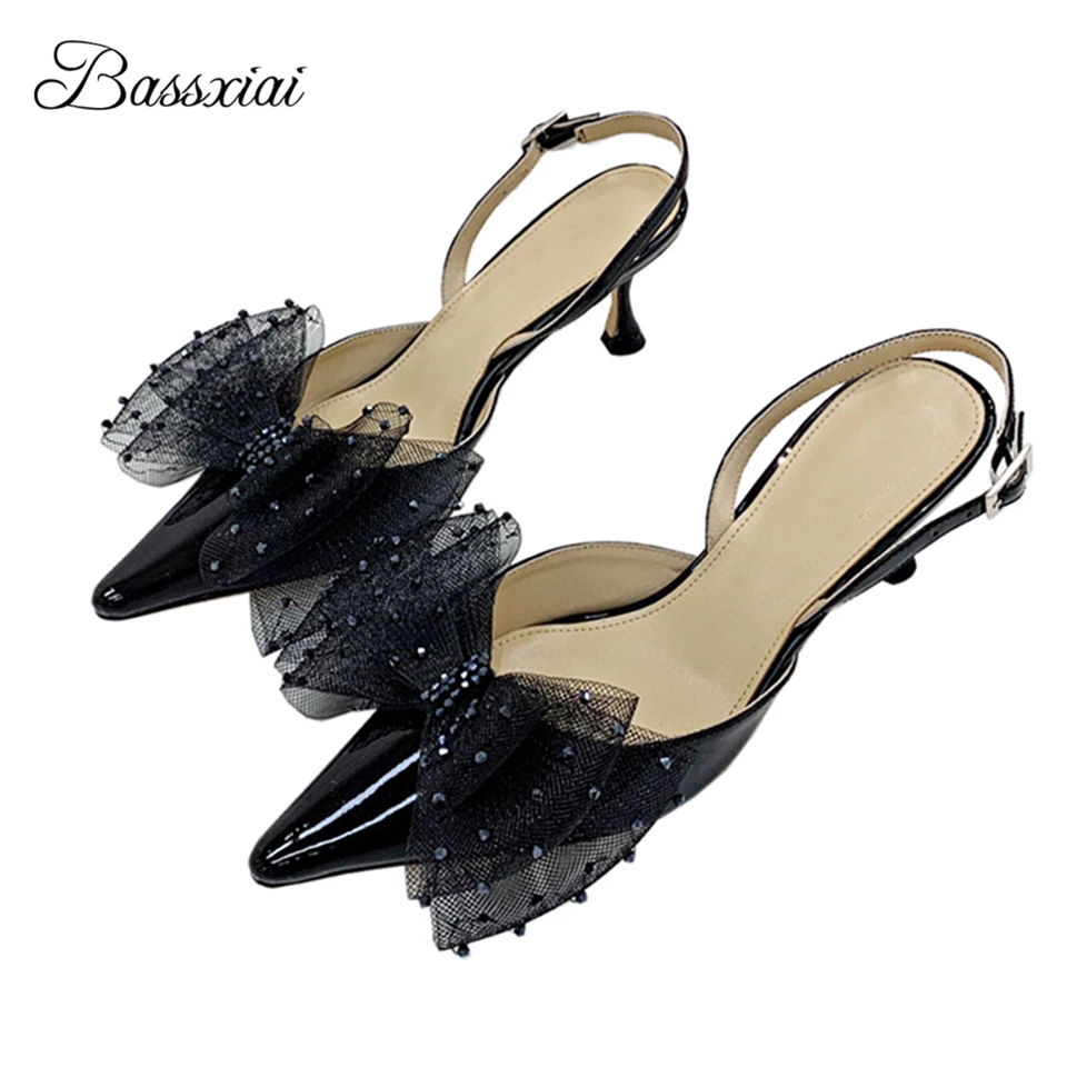 Fairy Netted Air Mesh Butterfly-flower Sandals Women Sexy Kitten Heel Point Toe Diamond Rhinestone Party Shoes Summer
Fairy Netted Air Mesh Butterfly-flower Sandals Women Sexy Kitten Heel Point Toe Diamond Rhinestone Party Shoes Summer