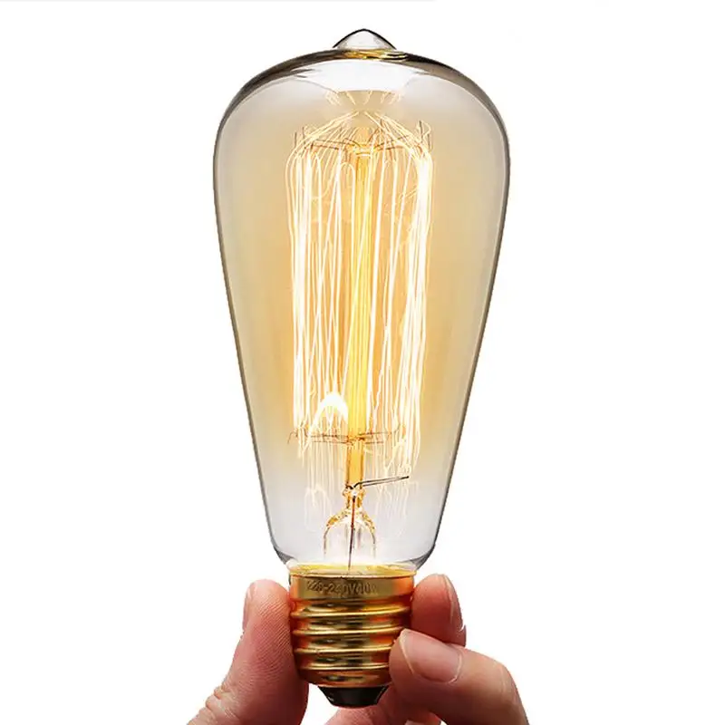 Dimmable Edison Light Bulb E27 40W 220V Retro Vintage Edison Bulb Incandescent Ampoule Bulbs Vintage Edison Lamp Retro Light
Dimmable Edison Light Bulb E27 40W 220V Retro Vintage Edison Bulb Incandescent Ampoule Bulbs Vintage Edison Lamp Retro Light