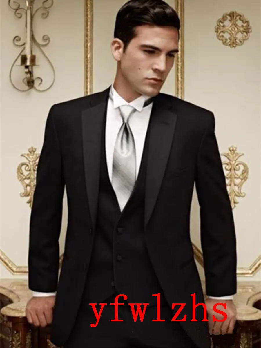 Handsome Two Buttons Groomsmen Notch Lapel Groom Tuxedos Men Suits Wedding/Prom/Dinner Best Blazer(Jacket+Pants+Vest+Tie) 369
Handsome Two Buttons Groomsmen Notch Lapel Groom Tuxedos Men Suits Wedding/Prom/Dinner Best Blazer(Jacket+Pants+Vest+Tie) 369