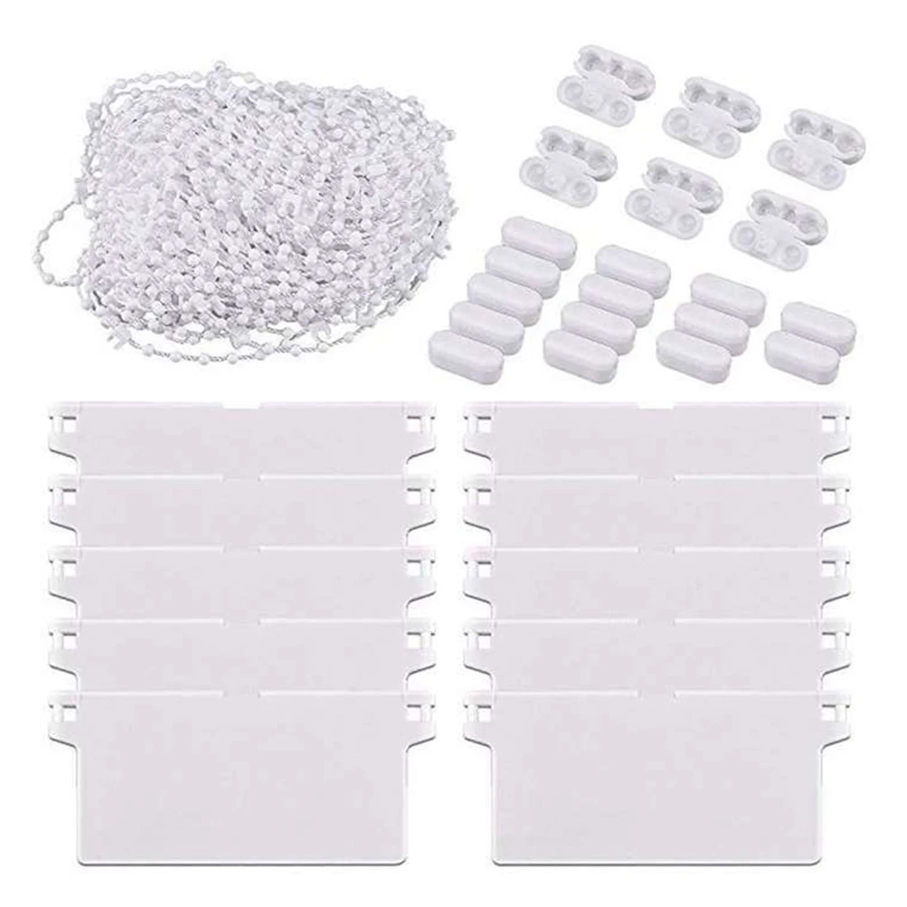 Home Decor Vertical Blind Repair Set Accessories Bottom Weights Roller Curtain Window Ball Chain Connector Spare Parts Fitting | Дом и сад