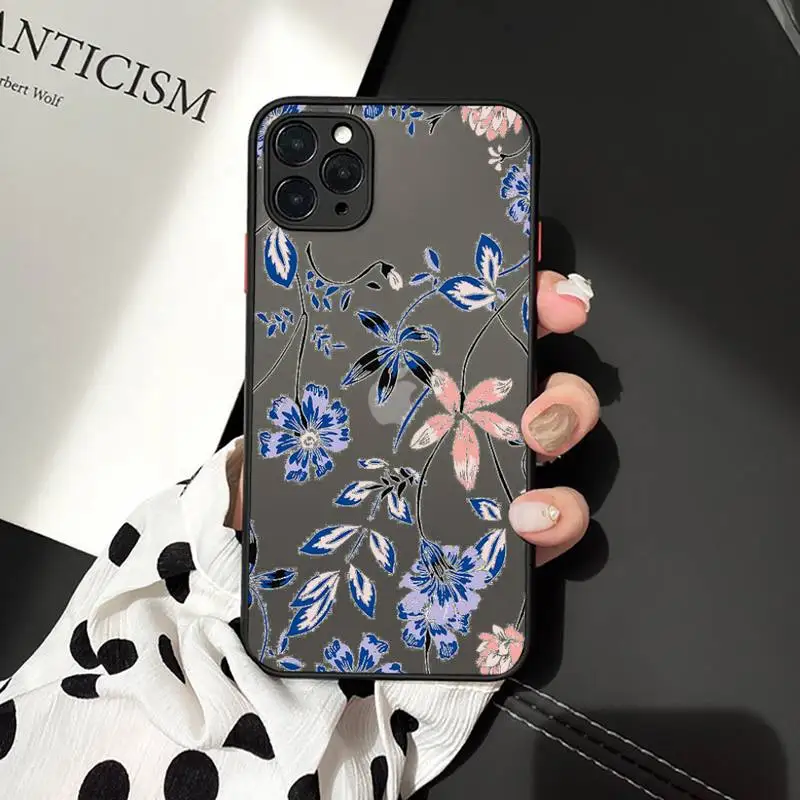 Fashion Cute Flowers Phone Case matte transparent For iphone 7 8 11 12 plus mini x xs xr pro max cover
Fashion Cute Flowers Phone Case matte transparent For iphone 7 8 11 12 plus mini x xs xr pro max cover