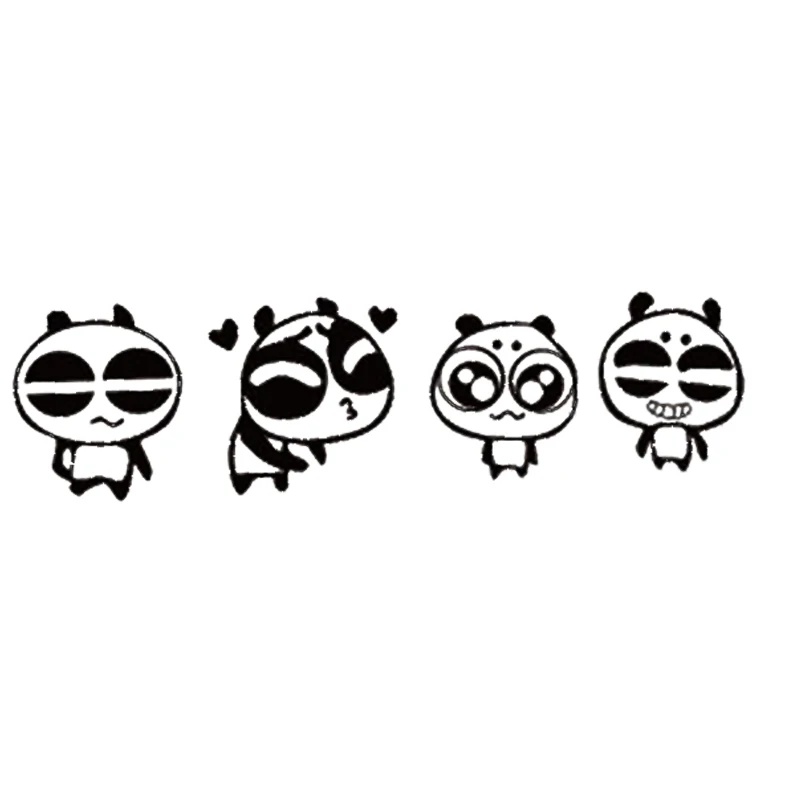 16*4.6cm Fashion personality classic cute and interesting panda car sticker, 2019 new hot sale car accessories car decoration 
16*4.6cm Fashion personality classic cute and interesting panda car sticker, 2019 new hot sale car accessories car decoration