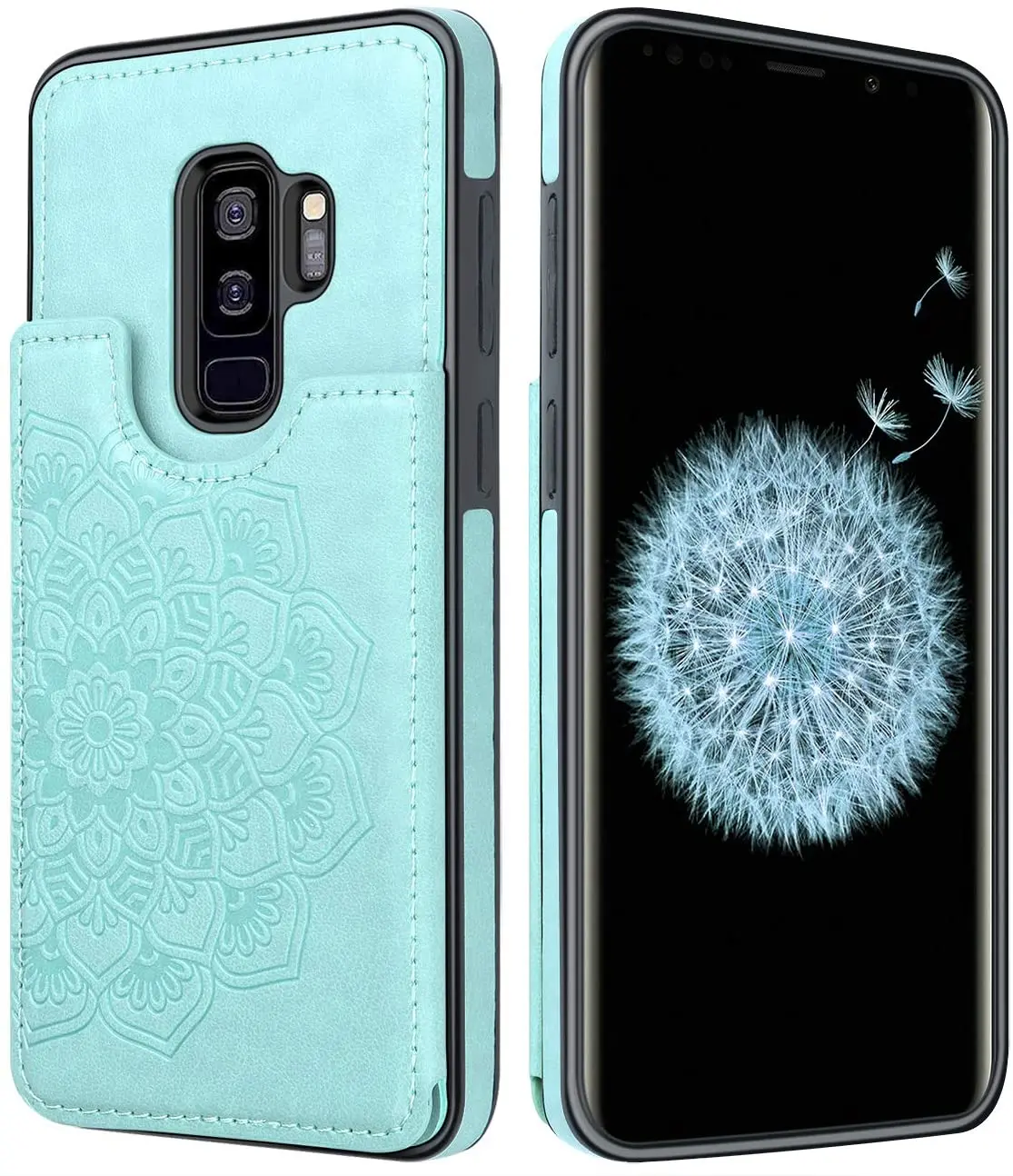 Phone Case for Samsung Galaxy S9 Plus Case with Card Holder,Flower Magnetic Back Flip Case for Samsung Galaxy S9+ Wallet Case
Phone Case for Samsung Galaxy S9 Plus Case with Card Holder,Flower Magnetic Back Flip Case for Samsung Galaxy S9+ Wallet Case