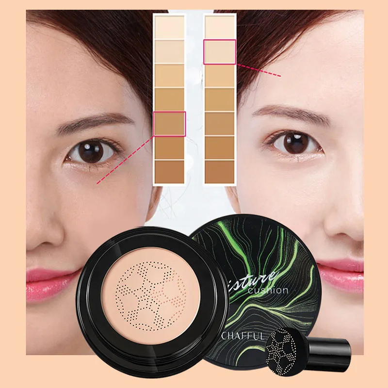 BB Cream Moisturizing Foundation Air-permeable Natural Brightening Makeup BB Cream Cosmetics Mushroom Head Make up 
BB Cream Moisturizing Foundation Air-permeable Natural Brightening Makeup BB Cream Cosmetics Mushroom Head Make up