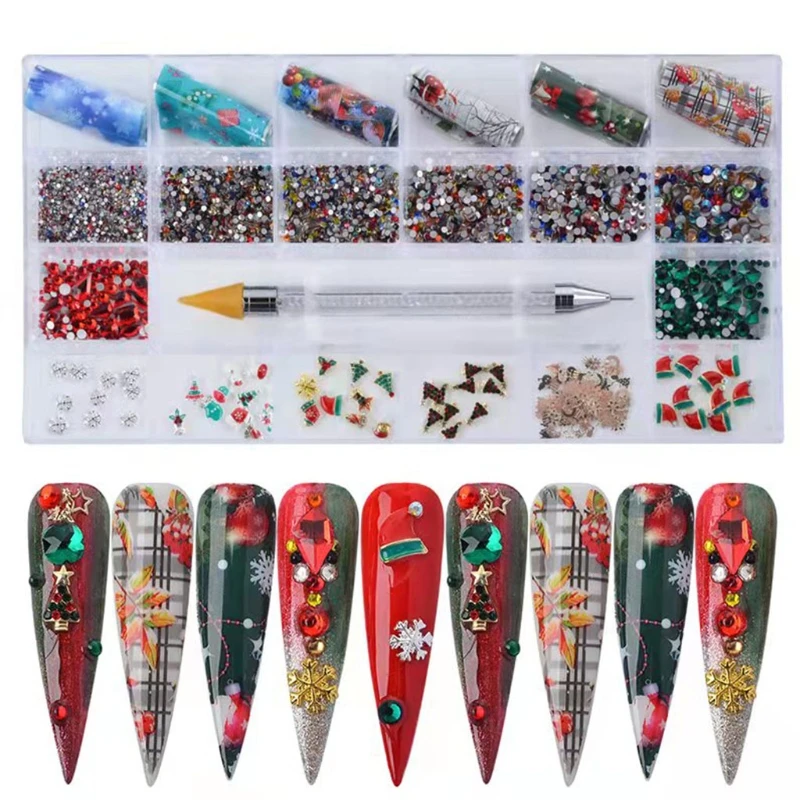 Flatback Nail Crystals Nail Art Jewelry Sticker Rhinestone Gems Santa Nail Charm
Flatback Nail Crystals Nail Art Jewelry Sticker Rhinestone Gems Santa Nail Charm