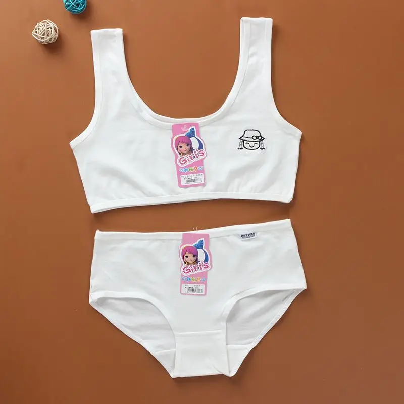 5sets/Lot Teegage Girls Training Bras Sets Kids Cotton Underwear Cartoon Character Printed Bras Panties Sets 8-14Years
5sets/Lot Teegage Girls Training Bras Sets Kids Cotton Underwear Cartoon Character Printed Bras Panties Sets 8-14Years