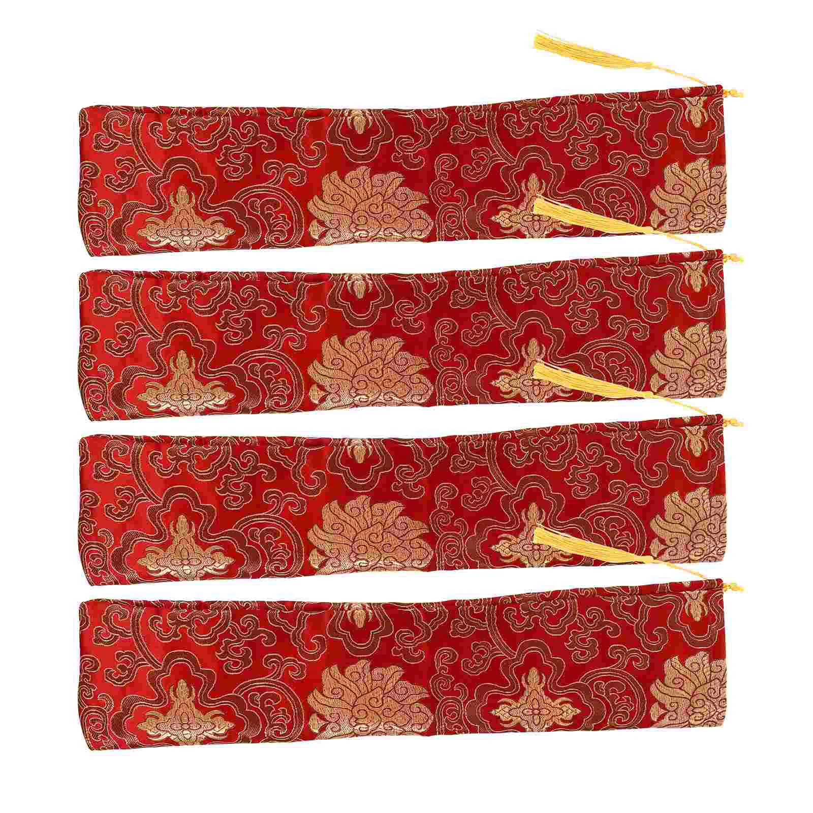 4pcs Scroll Painting Storage Bags Calligraphy Art Scroll Holders Scroll Containers
4pcs Scroll Painting Storage Bags Calligraphy Art Scroll Holders Scroll Containers