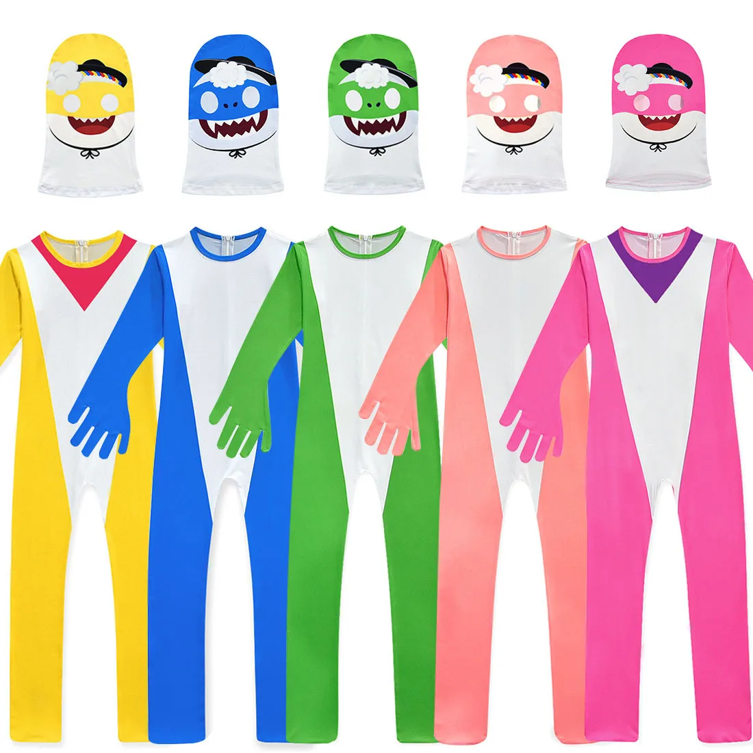 Boys Girls Animals Sea Fish Shark Costume Kids Jumpsuit Mask Halloween Cosplay Costumes Party Role Play Dress Up Outfit
Boys Girls Animals Sea Fish Shark Costume Kids Jumpsuit Mask Halloween Cosplay Costumes Party Role Play Dress Up Outfit