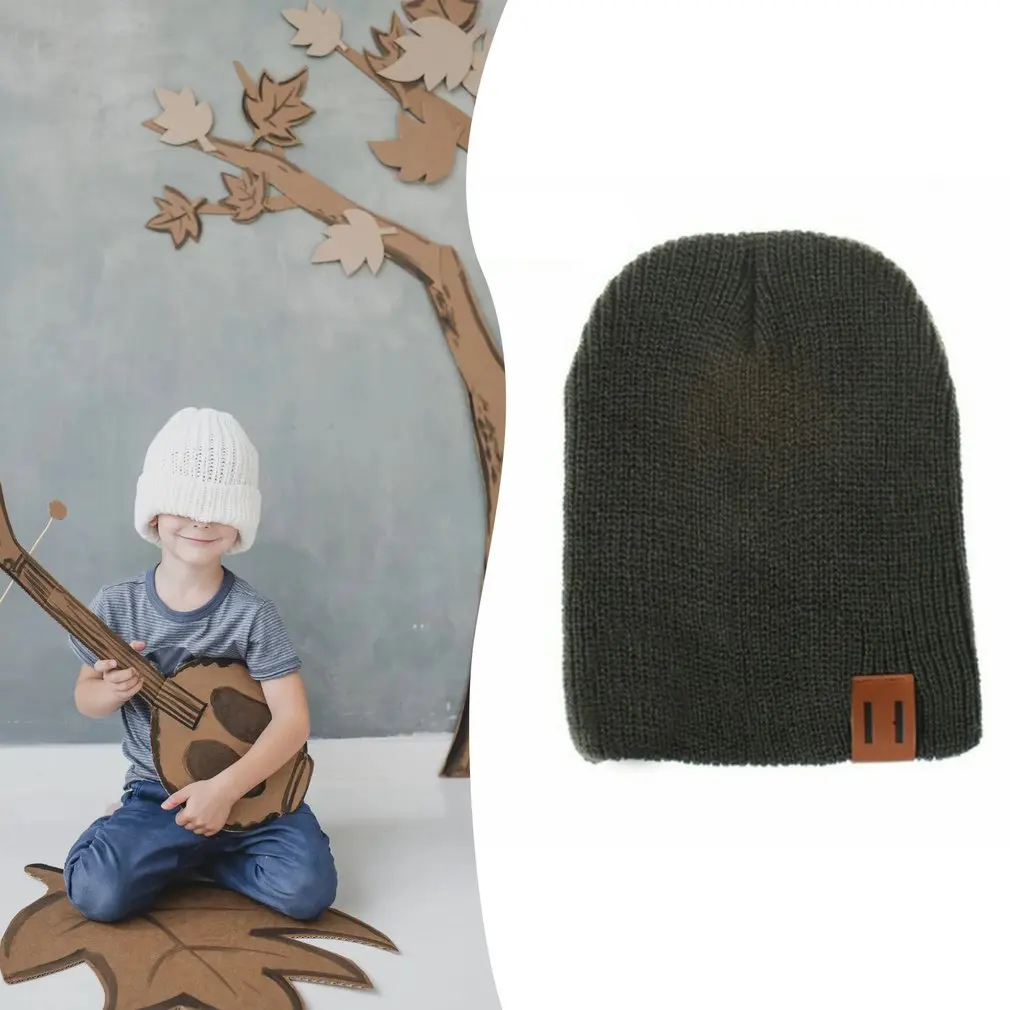 Leather Label Crochet Kids Winter Cap Elastic Outdoor Boys&Girls Soft Warm Knitted Hat Beanies Embroidery Winter Hats
Leather Label Crochet Kids Winter Cap Elastic Outdoor Boys&Girls Soft Warm Knitted Hat Beanies Embroidery Winter Hats