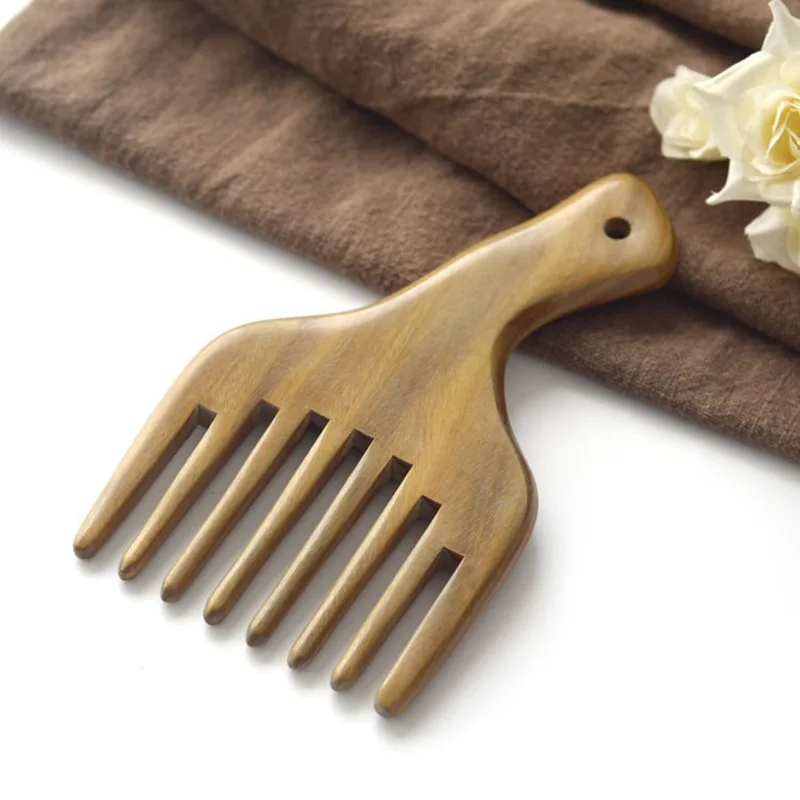 Durable Sandalwood Hair Brush Wide Tooth Tickling Green Comb Thick Head Massage Comb
Durable Sandalwood Hair Brush Wide Tooth Tickling Green Comb Thick Head Massage Comb