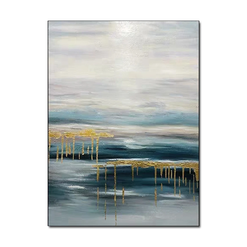 100% Hand-painted Abstract Textured Canvas Wall Art Oil Painting Modern Home Wall Decoration Showpiece Paintings For Bedroom
100% Hand-painted Abstract Textured Canvas Wall Art Oil Painting Modern Home Wall Decoration Showpiece Paintings For Bedroom