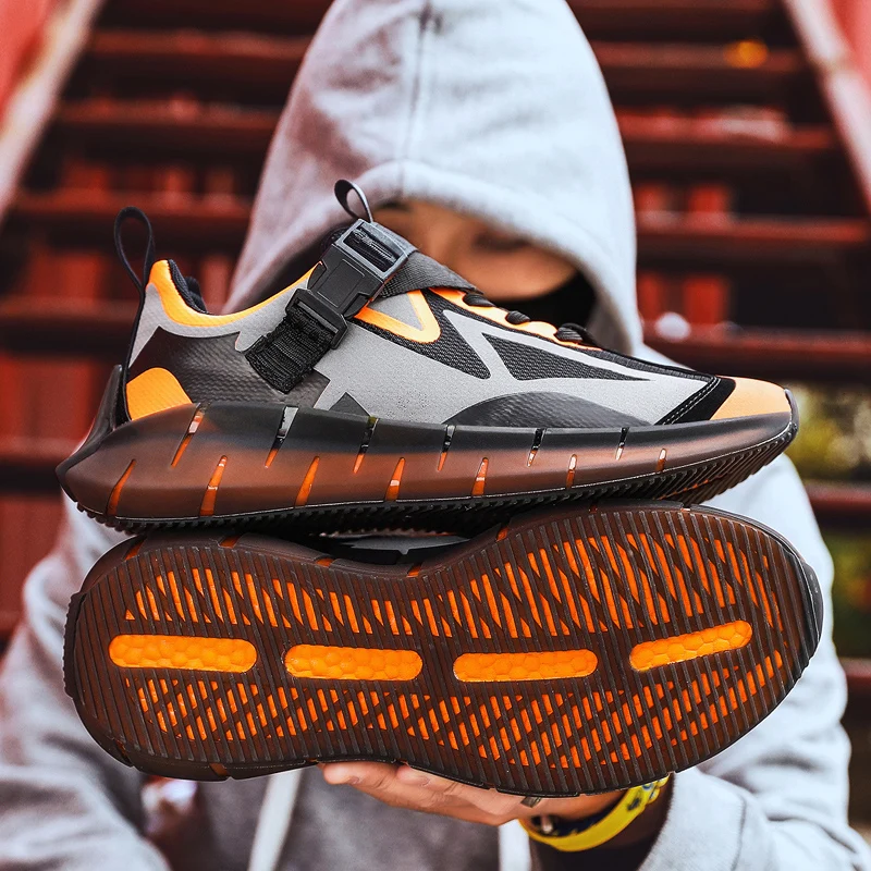 Men's Fashion Sneakers Popcorn Luminous Running Shoes Men's Lightweight Shock Absorption Running Shoes Breathable Trendy Shoes
Men's Fashion Sneakers Popcorn Luminous Running Shoes Men's Lightweight Shock Absorption Running Shoes Breathable Trendy Shoes