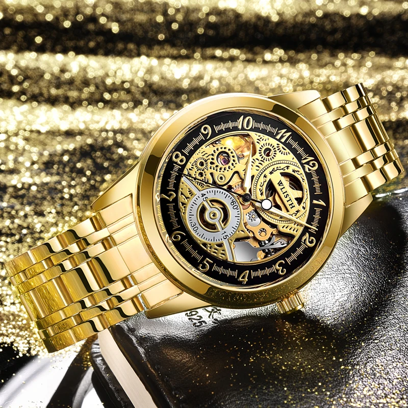 WLISTH New Men's Watch Hollow Automatic Fashion Casual Luminous Waterproof Luxury High-end Mechanical Watch Without Box WA276
WLISTH New Men's Watch Hollow Automatic Fashion Casual Luminous Waterproof Luxury High-end Mechanical Watch Without Box WA276