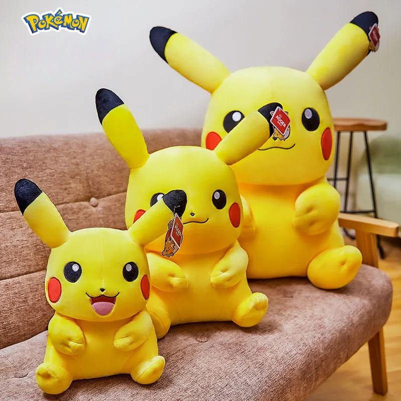 Pokemon Pikachu Stuffed Plush Toys 30/40/50/60CM toy Kawaii Anime Doll Kids boys girls Birthday Christmas Gift Original
Pokemon Pikachu Stuffed Plush Toys 30/40/50/60CM toy Kawaii Anime Doll Kids boys girls Birthday Christmas Gift Original