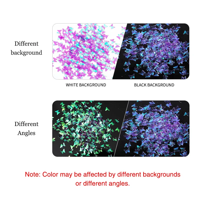 12 Grids Fluorescent Butterfly Nail Sequins Mixed Nail Glitter Powder Polish Flakes Slices Spangle Nails Art Decoration
12 Grids Fluorescent Butterfly Nail Sequins Mixed Nail Glitter Powder Polish Flakes Slices Spangle Nails Art Decoration