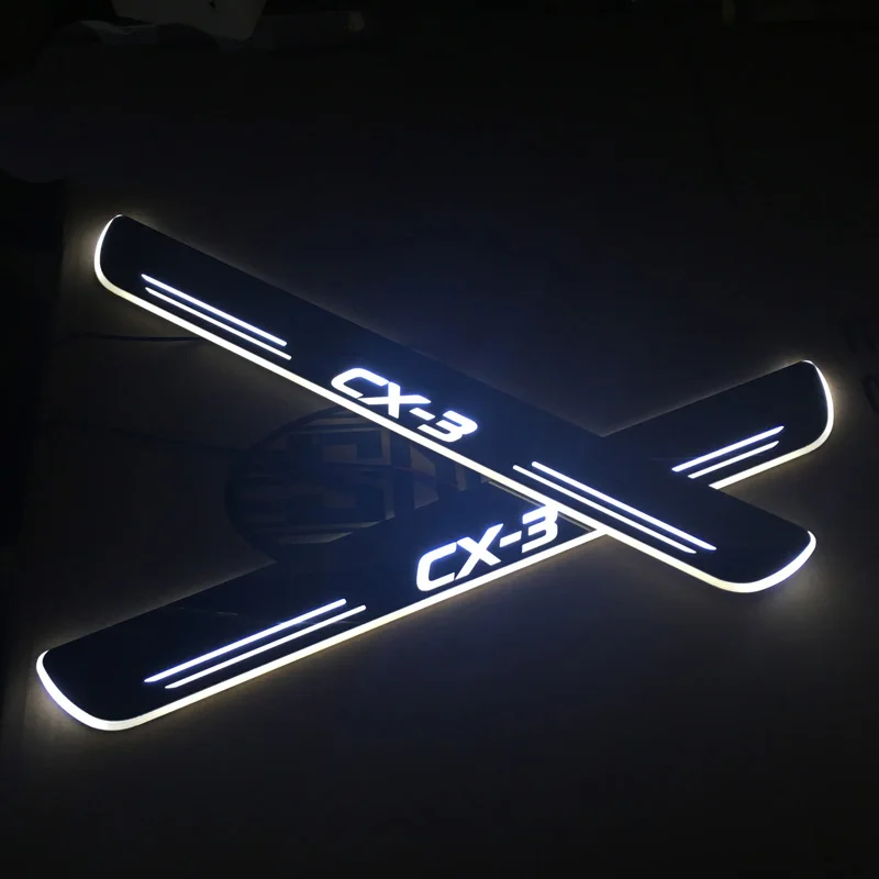 Welcome Pedal Lights For Mazda CX-3 CX3 2015 2016 2017 2018 Pedal car Door Sill Pathway Lamps led thresholds scuff plates auto
Welcome Pedal Lights For Mazda CX-3 CX3 2015 2016 2017 2018 Pedal car Door Sill Pathway Lamps led thresholds scuff plates auto