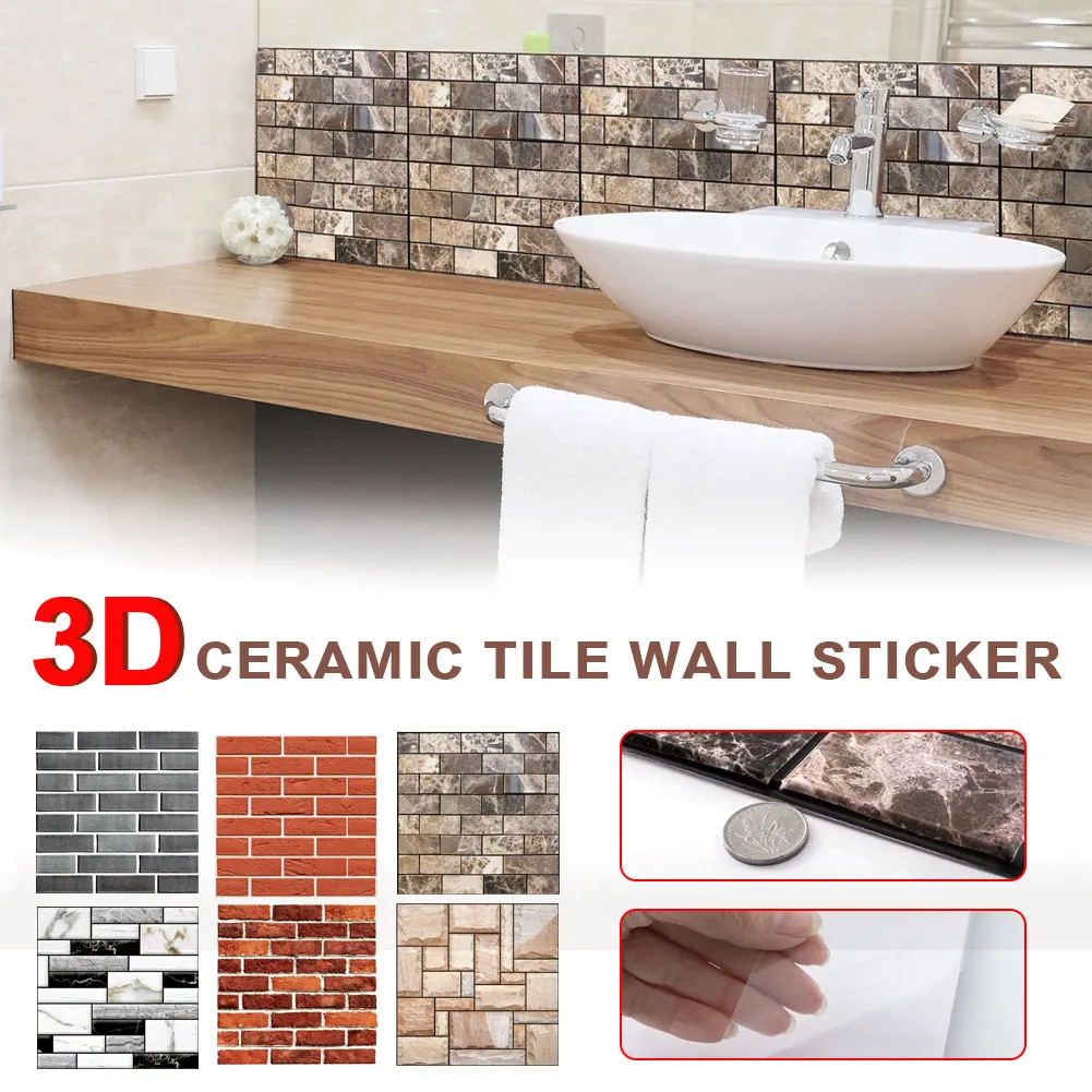 Self-Adhesive 3D Brick Sticker DIY Waterproof Wallpaper For Kids Room Kitchen Roof Ceiling Background Wall Decals Decoration
Self-Adhesive 3D Brick Sticker DIY Waterproof Wallpaper For Kids Room Kitchen Roof Ceiling Background Wall Decals Decoration
