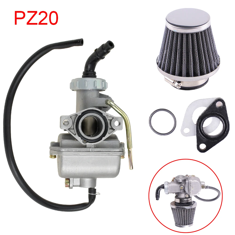 Air Filter Carburetor air fuel filter kit PZ20 20mm Carburetor Carb Kit for 50cc 70cc 90cc 100cc 110cc ATV Carburetor Replaces
Air Filter Carburetor air fuel filter kit PZ20 20mm Carburetor Carb Kit for 50cc 70cc 90cc 100cc 110cc ATV Carburetor Replaces