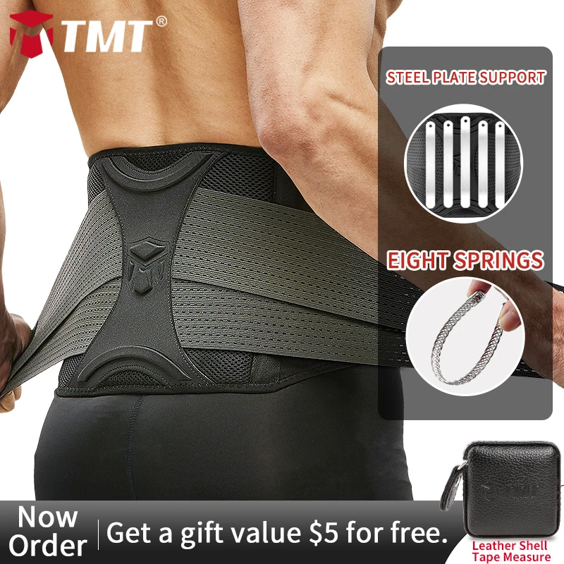 TMT Waist Trainer Support Belt Waist Cincher Trimmer for Gym Weights Slimming Body Shaper Back Sports Girdle Lumbar Lose Weight
TMT Waist Trainer Support Belt Waist Cincher Trimmer for Gym Weights Slimming Body Shaper Back Sports Girdle Lumbar Lose Weight