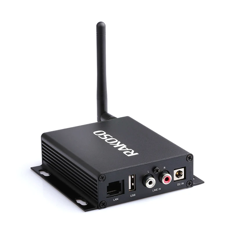X10 WiFi Preamplifier Wireless Audio Receiver with ESS DAC Optical Coaxial HiFi Multi-room Airplay Spotify Free Android IOS APP |