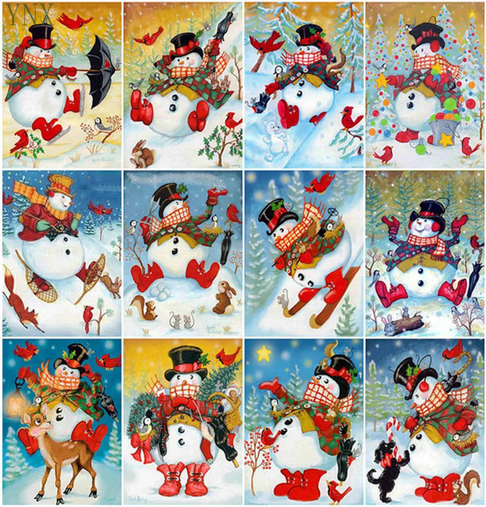 YNX DIY 5D Diamond Painting Diamond Embroidery Cross stitch Christmas Light Snow Cartoon Mosaic Home Decor Gift Full Rhinestone
YNX DIY 5D Diamond Painting Diamond Embroidery Cross stitch Christmas Light Snow Cartoon Mosaic Home Decor Gift Full Rhinestone