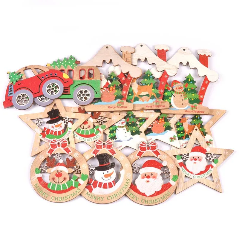 3Pcs Christmas Pendant Painted Wooden Hanging Ornaments Gifts Handmade Accessories Xmas Party Crafts Home Decor 8.5-11mm c2783
3Pcs Christmas Pendant Painted Wooden Hanging Ornaments Gifts Handmade Accessories Xmas Party Crafts Home Decor 8.5-11mm c2783