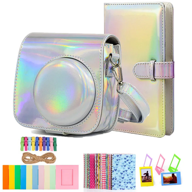 Instax Mini 11/9 Instant Film Camera Case Bundle w/ 96 Pockets Album + Hanging/Table Photo Frames + Stickers
Instax Mini 11/9 Instant Film Camera Case Bundle w/ 96 Pockets Album + Hanging/Table Photo Frames + Stickers