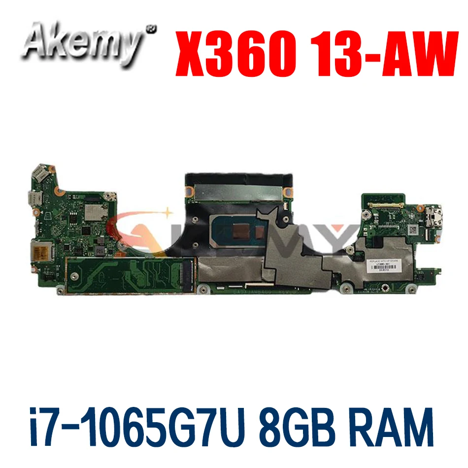 DA0X3AMBAG0 X3A L71989-601 For HP Spectre X360 13-AW 13T-AW Laptop Motherboard L71989-001 with SRGKK i7-1065G7U 8GB RAM
DA0X3AMBAG0 X3A L71989-601 For HP Spectre X360 13-AW 13T-AW Laptop Motherboard L71989-001 with SRGKK i7-1065G7U 8GB RAM