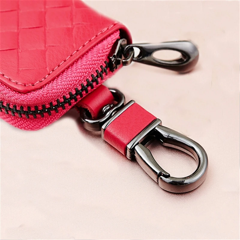 PU Leather Keychain Men/Women Key Holder Organizer Pouch Split Car Key Bag Wallet Housekeeper Key Case Mini Card Bag
PU Leather Keychain Men/Women Key Holder Organizer Pouch Split Car Key Bag Wallet Housekeeper Key Case Mini Card Bag