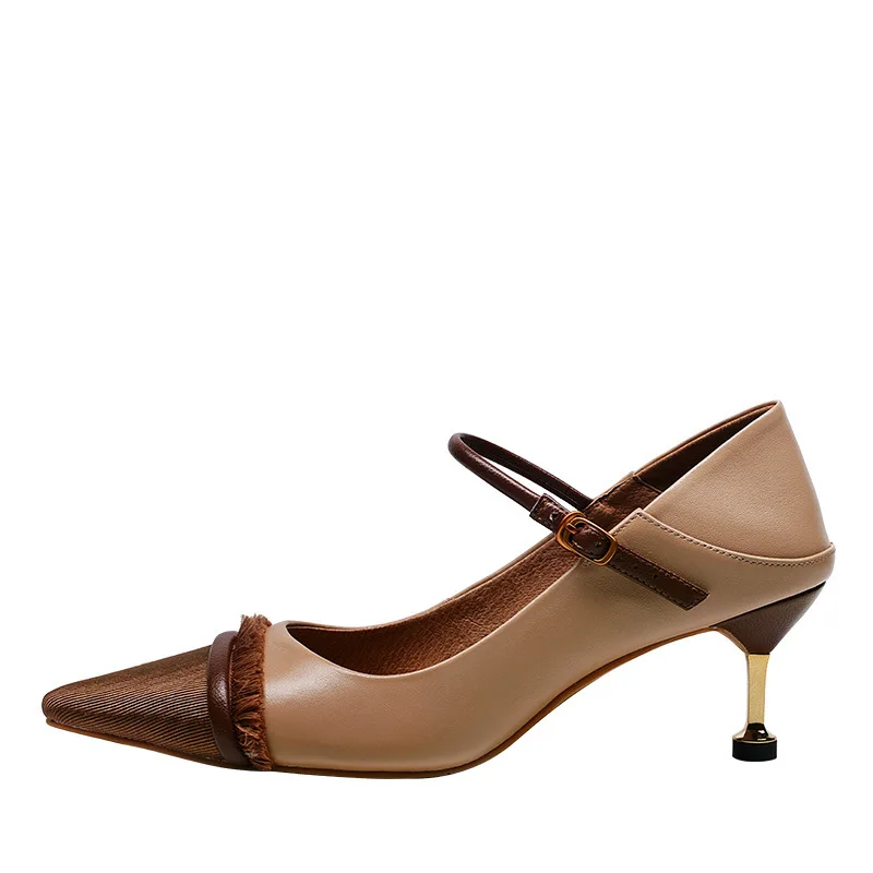 New French Classic Women's High Heels Pointed Women's Romantic High Heels High Quality Women's Shoes
New French Classic Women's High Heels Pointed Women's Romantic High Heels High Quality Women's Shoes