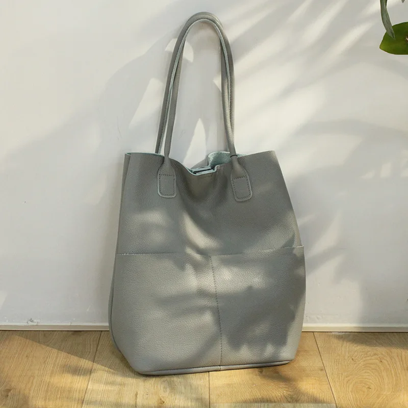 Women Tote Bag 100% Genuine Leather Woman Handbag Large Capacity Big Cowhide Lades Hand Bag High Quality Black Tote Bags
Women Tote Bag 100% Genuine Leather Woman Handbag Large Capacity Big Cowhide Lades Hand Bag High Quality Black Tote Bags