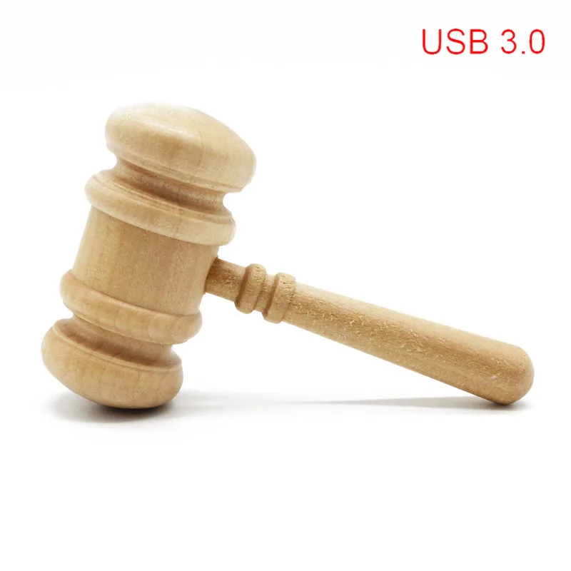 TEXT ME Maple Wooden hammer usb flash drive pen 4GB 8GB 16GB 32GB maple 3.0 | Компьютеры и офис