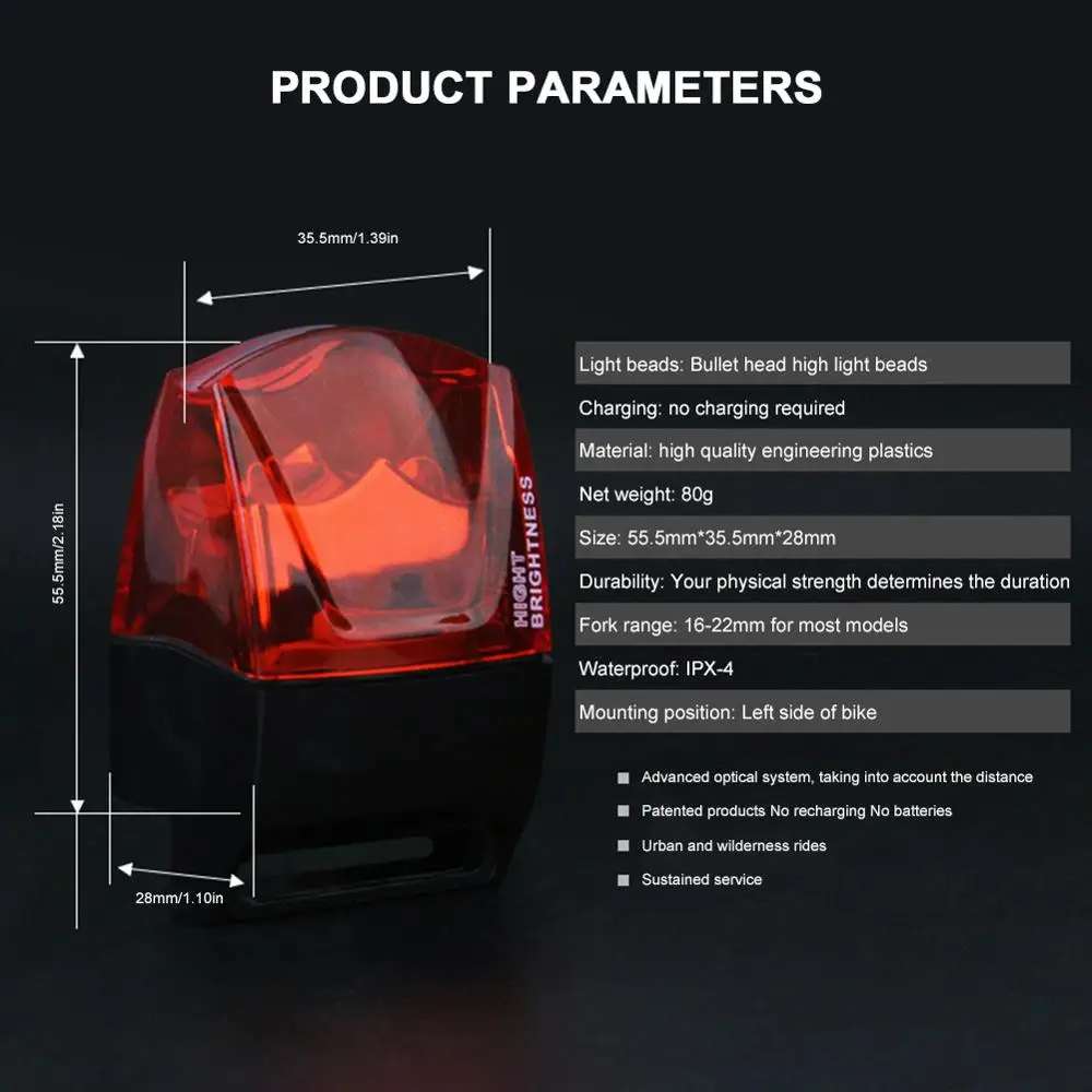 Bicycle Lights USB Charging LED Warning Lights Night Bike Rear Light Cycling Waterproof Tail Light For Cycling Bicycle 
Bicycle Lights USB Charging LED Warning Lights Night Bike Rear Light Cycling Waterproof Tail Light For Cycling Bicycle