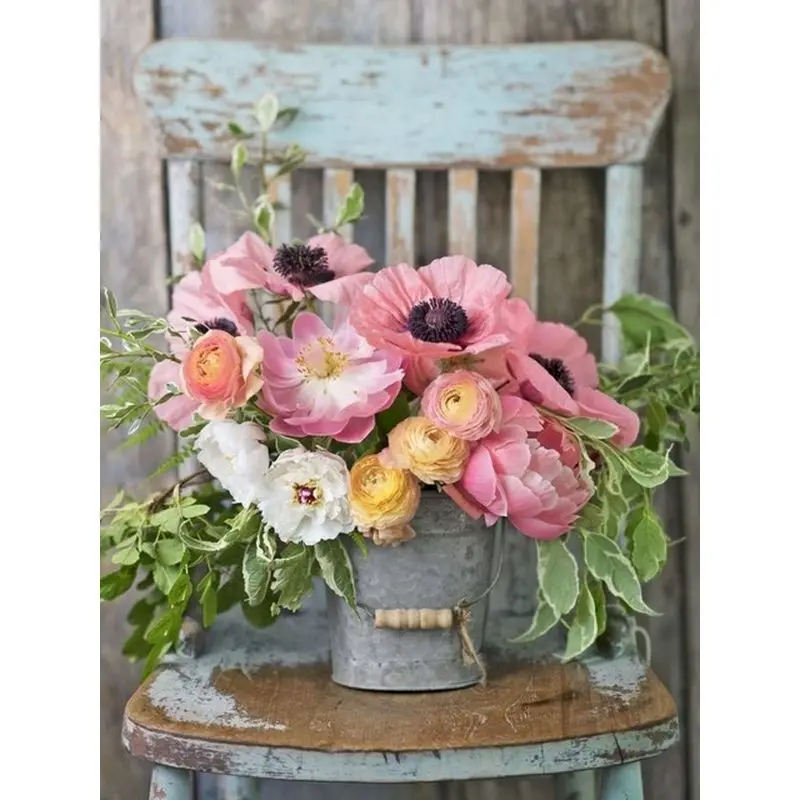 5D DIY Diamond Painting Flower In Vase Diamond Mosaic Painting Embroidery Full Round Cross Stitch Kits Rhinestone Art Home Decor
5D DIY Diamond Painting Flower In Vase Diamond Mosaic Painting Embroidery Full Round Cross Stitch Kits Rhinestone Art Home Decor