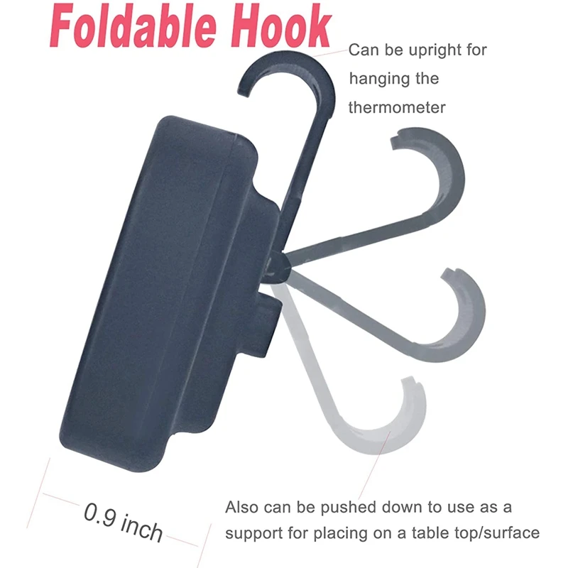 Fridge Thermometer, Min-Max Temperature Range Hanging Hook Back Freezer Thermometer (Pack of 4)
Fridge Thermometer, Min-Max Temperature Range Hanging Hook Back Freezer Thermometer (Pack of 4)