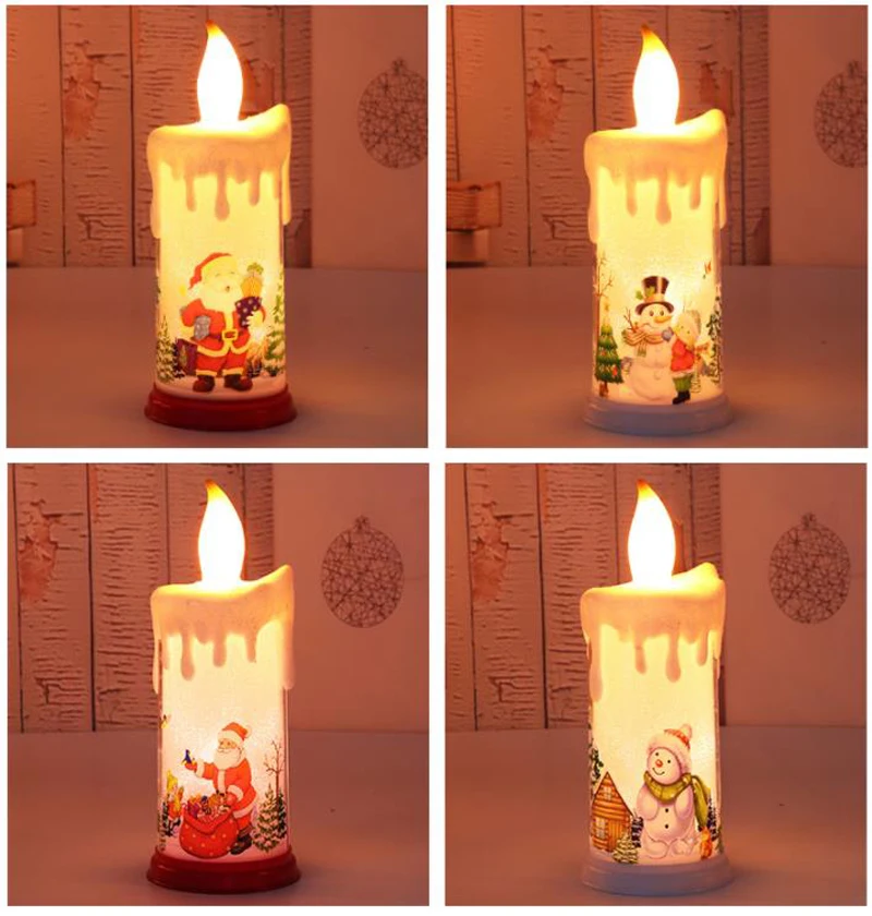 Santa Flame Candle Christmas LED Candle Light Light Merry Christmas Home Decoration Christmas Ornament Party Family Night Light
Santa Flame Candle Christmas LED Candle Light Light Merry Christmas Home Decoration Christmas Ornament Party Family Night Light