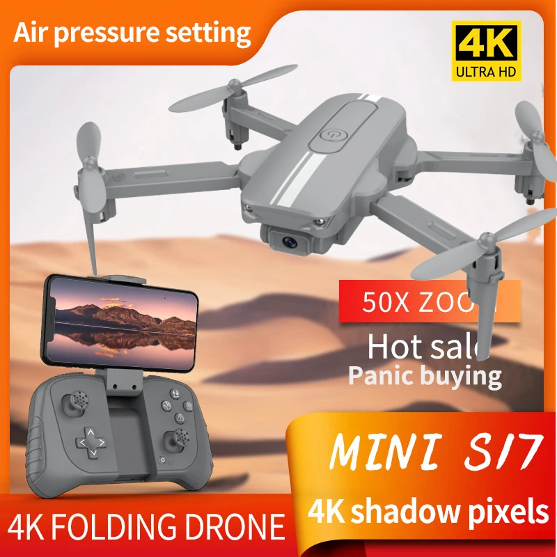 Радиоуправляемый мини-Дрон с широкоугольной камерой 4K 1080P 720P WIFI FPV
Радиоуправляемый мини-Дрон с широкоугольной камерой 4K 1080P 720P WIFI FPV