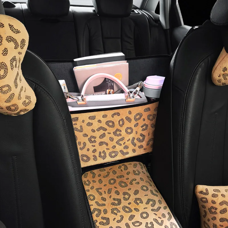 Crystal Diamond Car Rear Seat Back Storage Bag Organizer Pocket Car Backseat Stowing Tidying Auto Interior Decoration Accessorie
Crystal Diamond Car Rear Seat Back Storage Bag Organizer Pocket Car Backseat Stowing Tidying Auto Interior Decoration Accessorie