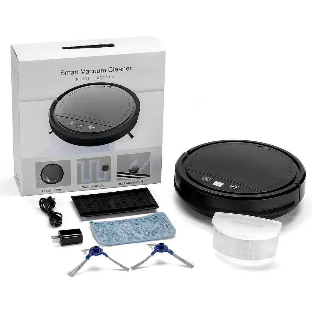 Sweeping Robot Intelligent Household Automatic Vacuum Cleaner Suction Sweeping and Mopping All-in-One Machine Foreign Trade OEM
Sweeping Robot Intelligent Household Automatic Vacuum Cleaner Suction Sweeping and Mopping All-in-One Machine Foreign Trade OEM