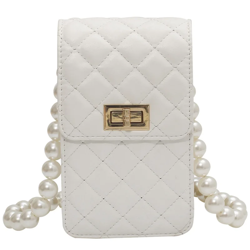 Pearl chain small bags handbag 2021 new tide of fashion mini shoulder his cell phone package
Pearl chain small bags handbag 2021 new tide of fashion mini shoulder his cell phone package