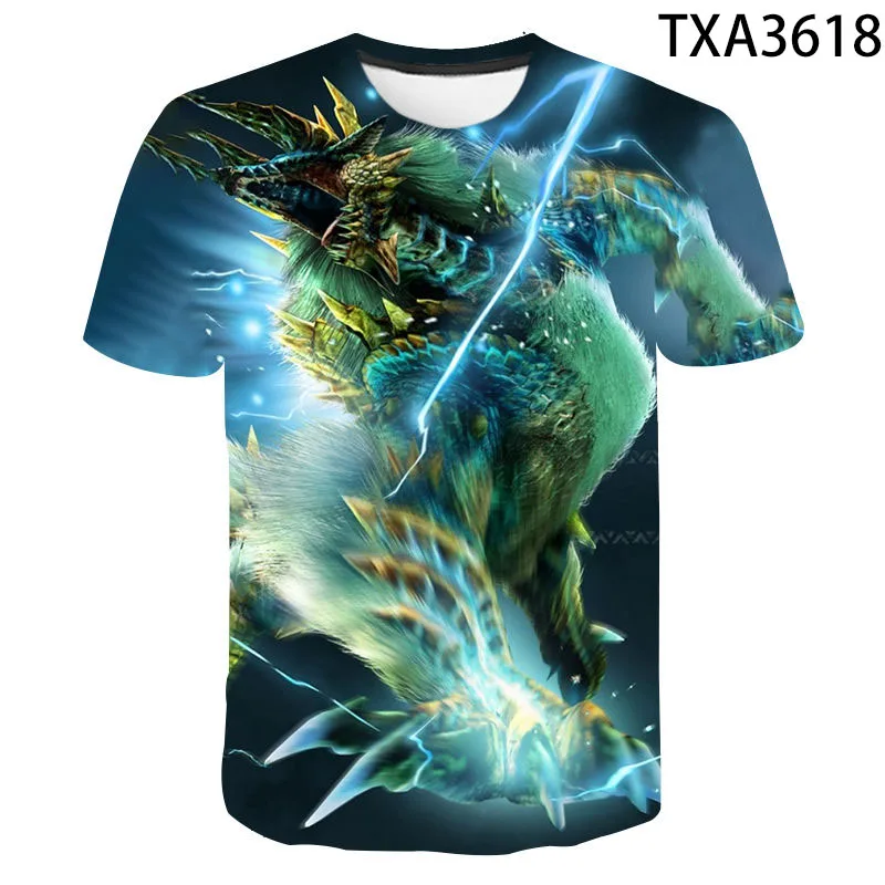 2020 New Monster Hunter Fashion 3D Printed T Shirt Style Men Women Children Short Sleeve Boy girl Kids Casual Cool Top Tees
2020 New Monster Hunter Fashion 3D Printed T Shirt Style Men Women Children Short Sleeve Boy girl Kids Casual Cool Top Tees
